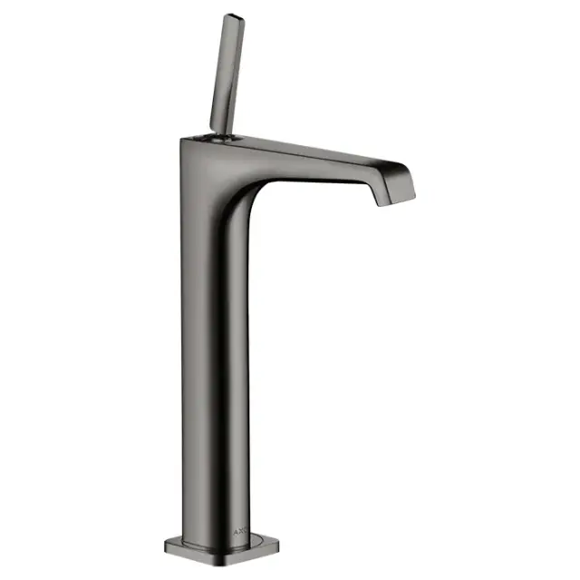 Axor Citterio E Смеситель для раковины высокий на 1 отверстие с д/к, цвет: полированный черный хром 36104330