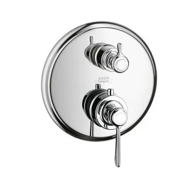 Axor Montreux Термостат для душа встраиваемый на 2 потребителя, внешняя часть, цвет: хром 16821000