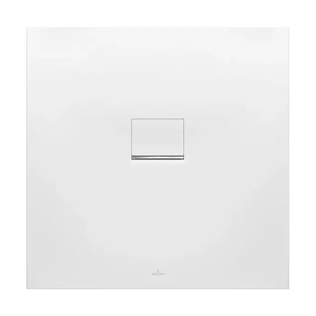 Villeroy & Boch Squaro Infinity Душевой поддон 90х90х4 см, Quaryl®, цвет: Stone White UDQ9090SQI1VRW