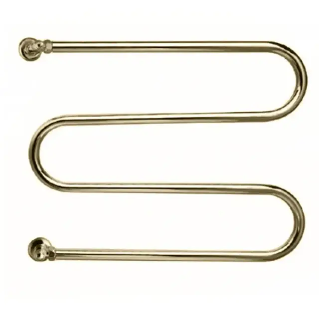 Margaroli Vento 402 Полотенцесушитель водяной для ГВС 60х54h int 47 вертикальное цвет brushed nickel 402BN