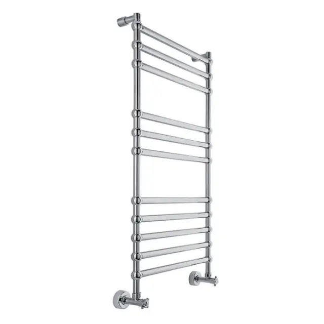 Margaroli Sole 464/TS/11 Полотенцесушитель водяной для ГВС 42,5х107h (int 36), нижнее, цвет: chrome 464TS3611CR