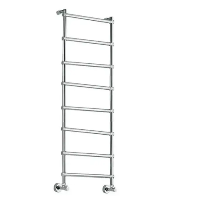 Margaroli Sole 442 Полотенцесушитель водяной для ГВС 53,5х144h (int 47), нижнее, цвет: satin chrome 4424708ACCR