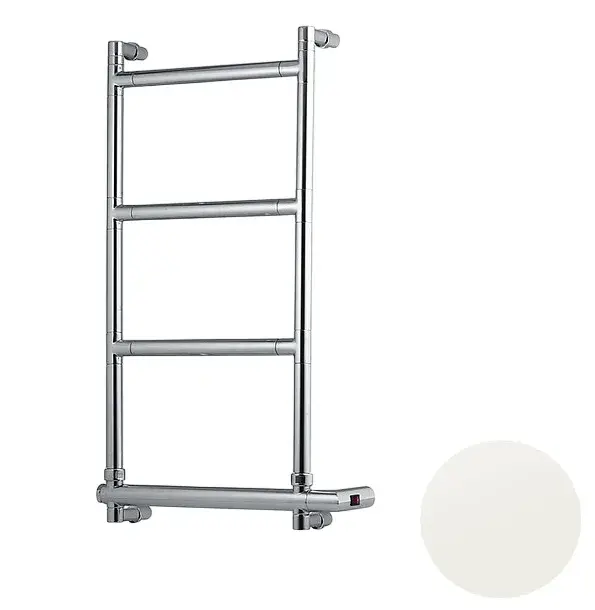 Margaroli Sereno 582 Полотенцесушитель электрический 42х73h (32,5), выкл. справа, цвет: matt white 5823204MWHNB