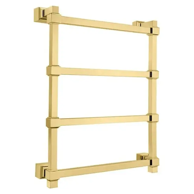 Margaroli Concerto 772 Полотенцесушитель водяной для ГВС 53х67h (int 48), нижнее, цвет: gold 7724704GO