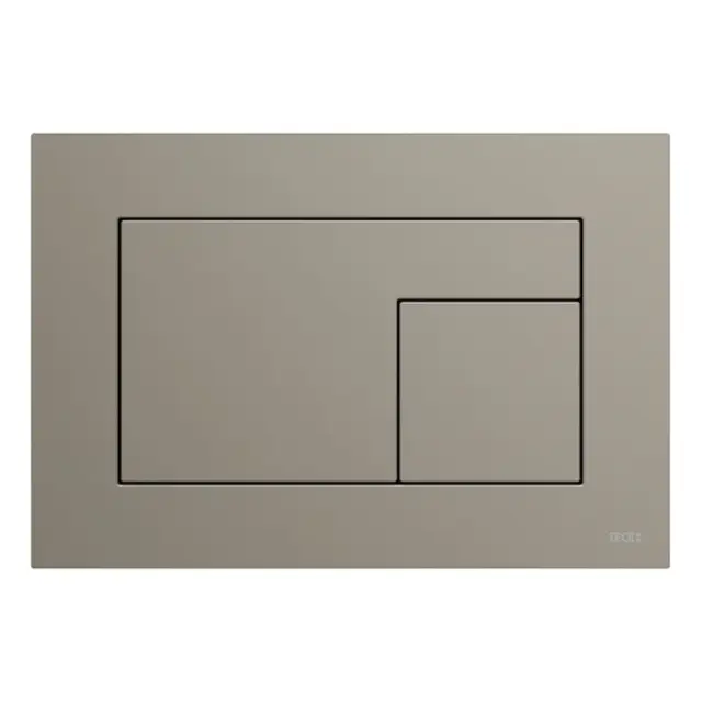 Tece Velvet Кнопка смыва для унитаза с покрытием от отпечатков, fenix, цвет: бежево-коричневый 9240730