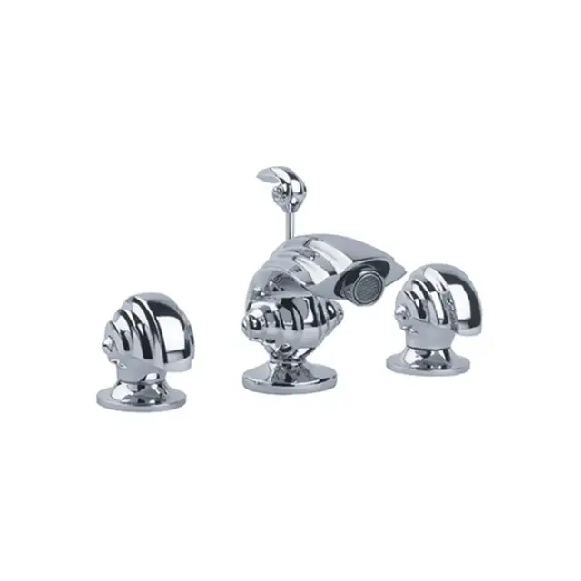 Jorger Muschel Смеситель для биде, на 3 отверстия, цвет: хром 601.30.100.000