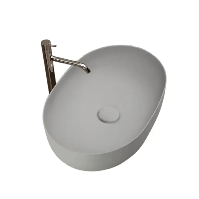 Kerasan Nolita Раковина чаша 60x40x15h см, без перелива, цвет: Grigio matt 534359