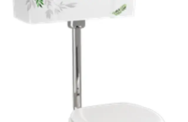 Burlington Bespoke Набор труб для низкого бачка: труба слива, соединение, цвет: хром глянец T31 CHR