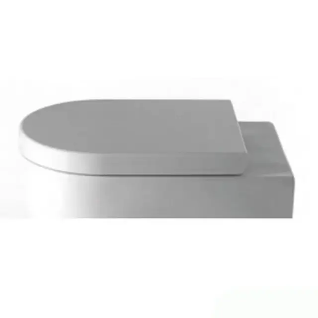 Cielo Smile Сиденье из термоотверждающейся смолы, с плавным опусканием, цвет: глянцевый белый CPVSMF