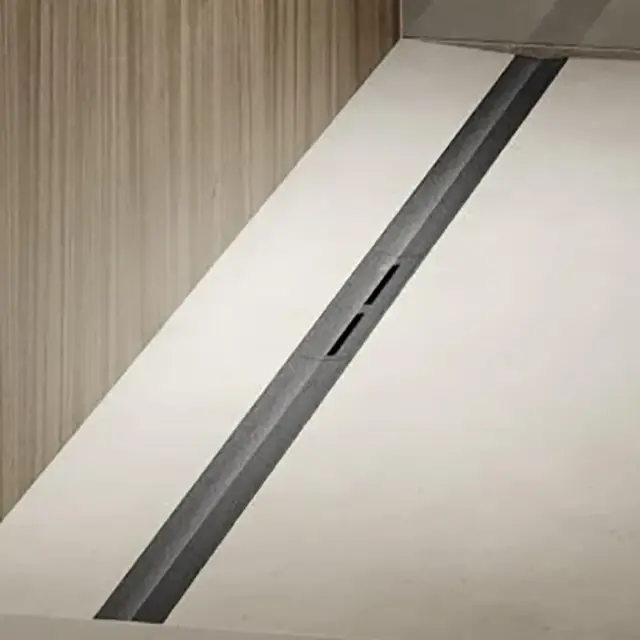 Tece Drainprofile Профиль для душа из нержавеющей стали 80 см, цвет: черный сатин 670821