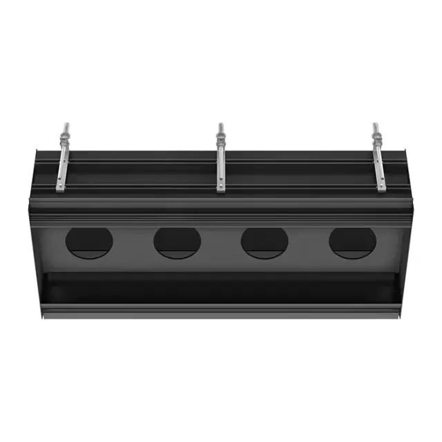 Gessi Binario Профиль линейный 88 cм, для 4 модулей, установка Easy-Fix, цвет: matte black 61127#299