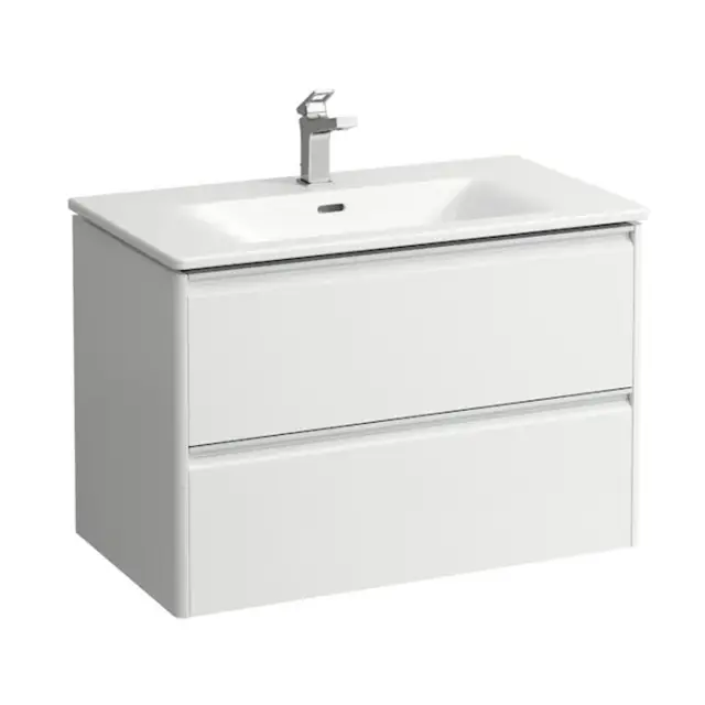 Laufen Palace Комплект мебели 80х45хh54,5 см, с раковиной, цвет: белый глянцевый 8.6070.5.261.104.1