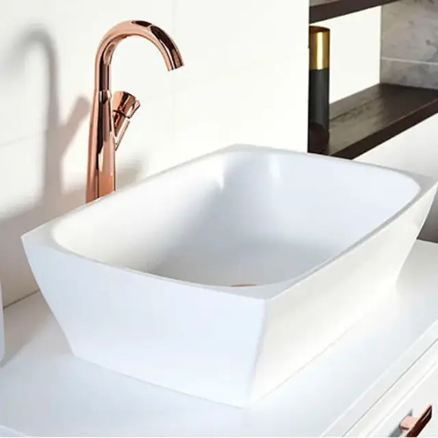 Burlington Savoy Раковина чаша 55х36х15 см, без перелива, цвет: белый глянцевый RB50