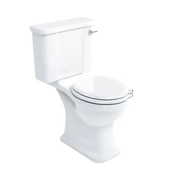 Burlington Arcade Чаша для унитаза моноблок, воронка-водоворот 36,5х68,5 см, цвет: белый глянцевый ARC3