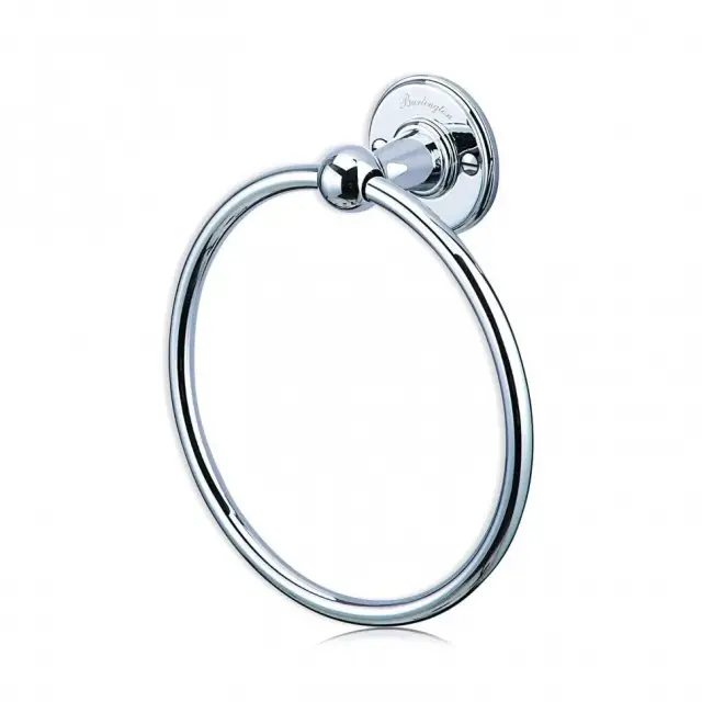 Burlington Classic Полотенцедержатель круглый d17 см, подвесной, цвет: хром глянцевый A3 CHR