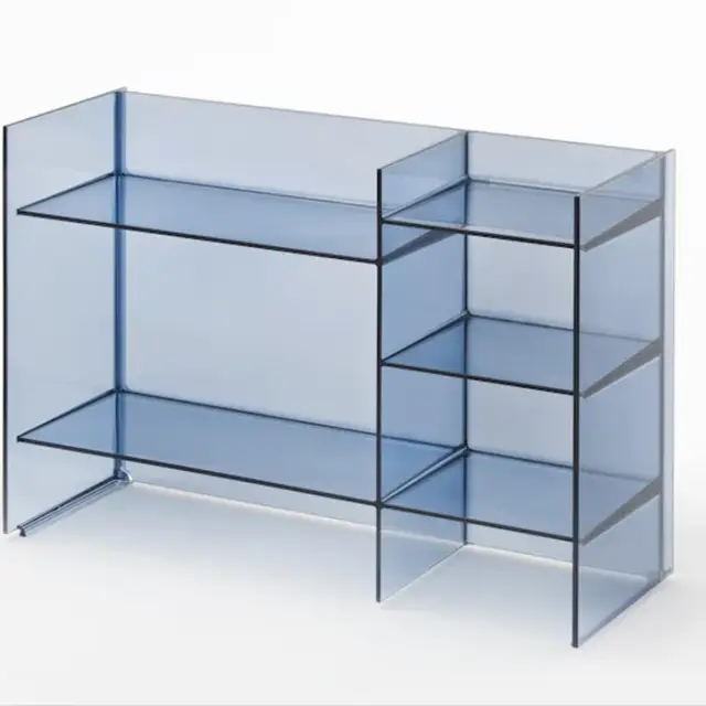 Laufen Kartell Стеллаж, 75х26хh53 см, пластик, цвет синий 3.8933.1.083.000.1