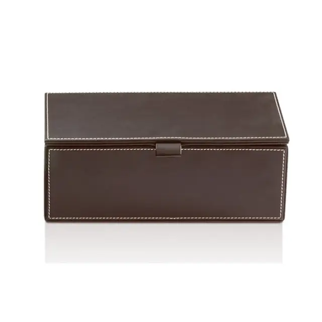 Decor Walther Brownie BMD2 Универсальная коробка 24.5x13xh9.5 см, цвет: темно-коричневая кожа 0930290