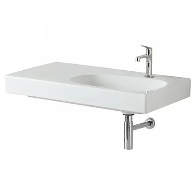 Geberit Citterio Раковина 90х50 см, подвесная, 1 отв., цвет: белый 500.549.01.1