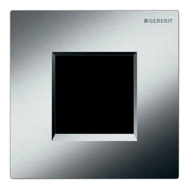 Geberit Type 30 Кнопка смыва для писсуара электронная, питание от батареек, цвет: хром браш 116.037.KX.1