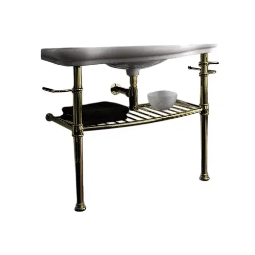 Kerasan Retro Консоль 100x54 см, под раковину на 100 см, с полкой, цвет: Bronzo 730093