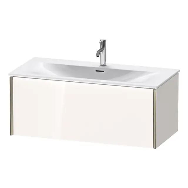 Duravit XViu Тумба подвесная 61x80xh48 cм, для раковины #234410, цвет белый глянцевый XV40350B122