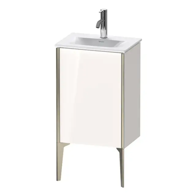 Duravit XViu Тумба подвесная 59,1x43xh31 cм, для раковины #073345, цвет белый глянцевый XV4068LB122