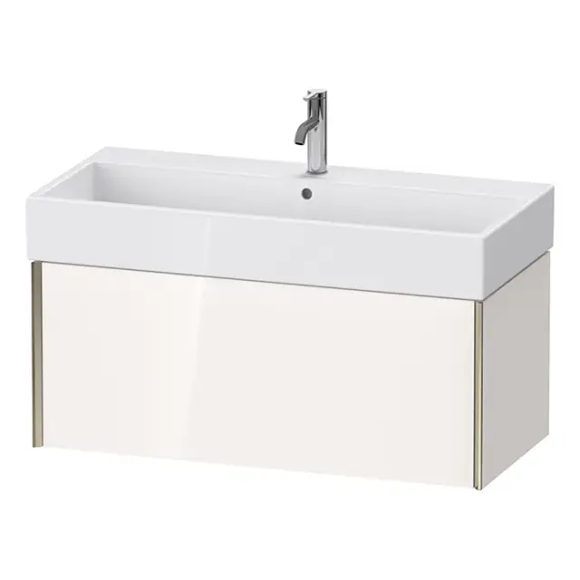 Duravit XViu Тумба подвесная 39,7x98,4xh45,4 cм, цвет белый глянцевый XV42370B122