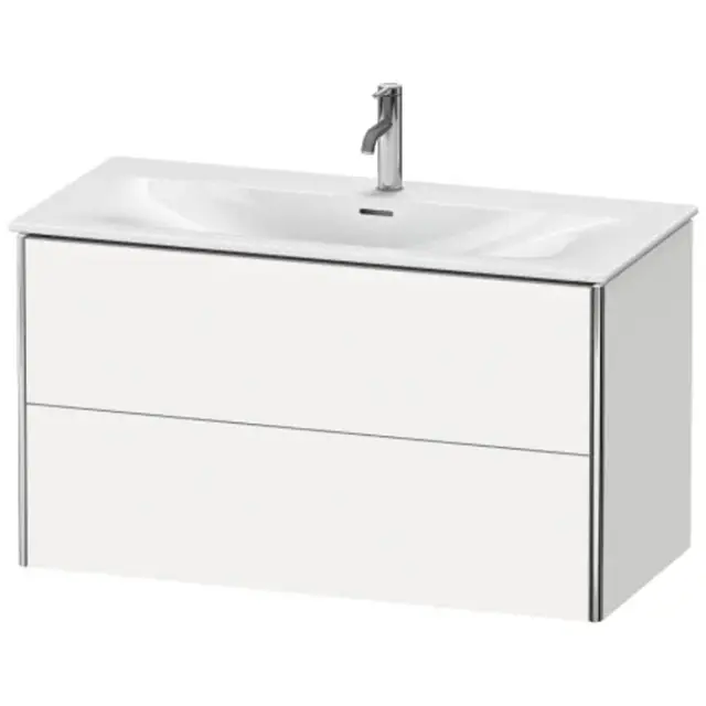 Duravit XSquare Тумба подвесная под раковину, 56x101xh47,8 cм, цвет White High Gloss XS432502222