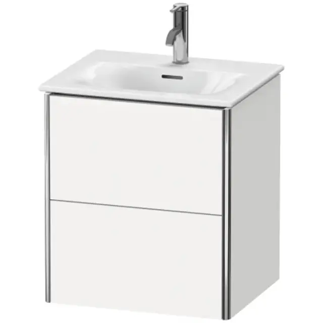 Duravit XSquare Тумба подвесная под раковину, 56x51xh41,8 cм, цвет White High Gloss XS432102222