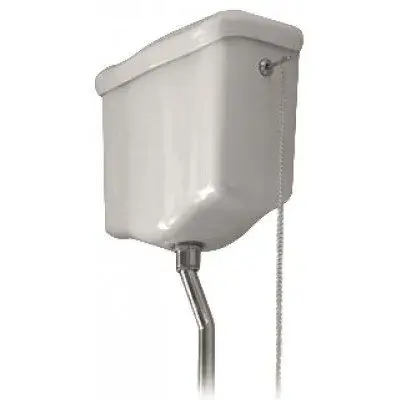 Kerasan Retro Бачок для унитаза подвесной высокий, без трубы и механизма, цвет: Bianco lucido 108001