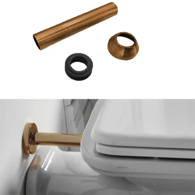 Kerasan Набор для подключения скрытого смывного бачка к напольному унитазу d=40 мм, цвет: Bronzo 755293 br