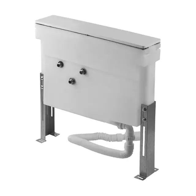 Gessi Монтажный бокс с каркасом для смесителя на борт ванны/полочку, цвет хром 01669#031