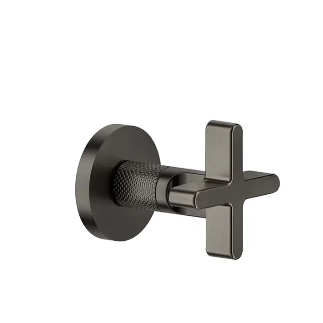 Gessi Inciso Запорный вентиль для термостата, внешняя часть, цвет: matte black 58363#299