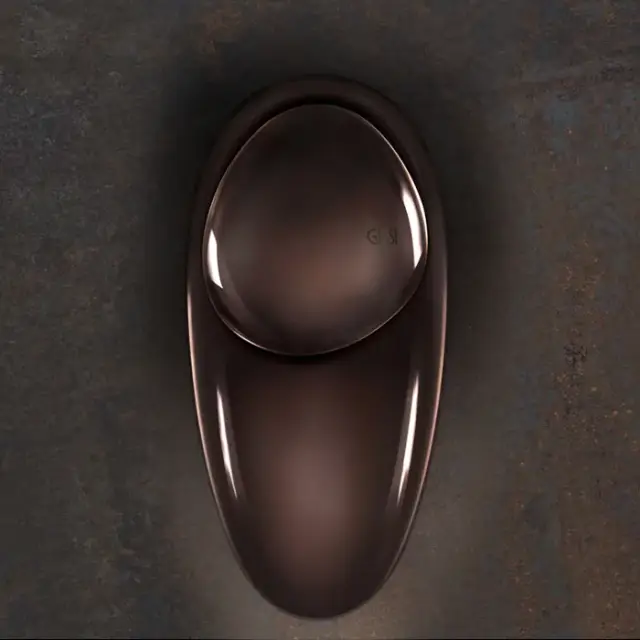 Gessi Equilibrio Ручка однорычажного смесителя для раковины, дизайнерская, цвет медь 52002#030