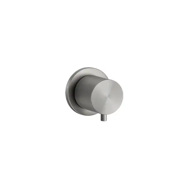 Gessi 316 Bath-Shower Запорный вентиль для термостата, внешняя часть, цвет: steel brushed 54564#239