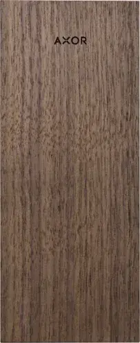 Axor MyEdition Панель для смесителя на излив 20 cм, цвет: черный орех 47906000