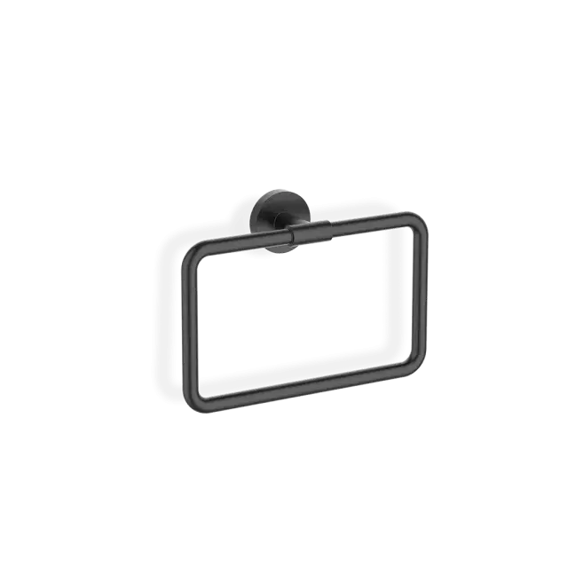 Decor Walther Basic HTR Полотенцедержатель-кольцо, цвет: черный матовый 0531260