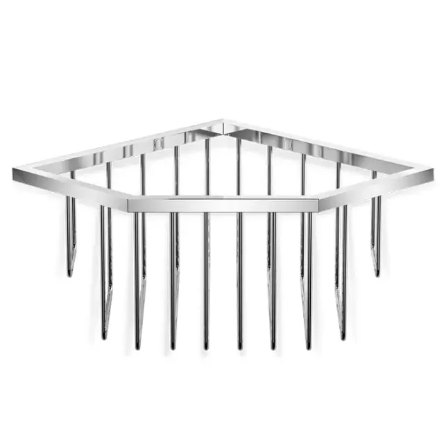 Decor Walther Universal WA ECK1 Полка-корзинка универсальная 18x18xh9,5 см, цвет: хром 0703300