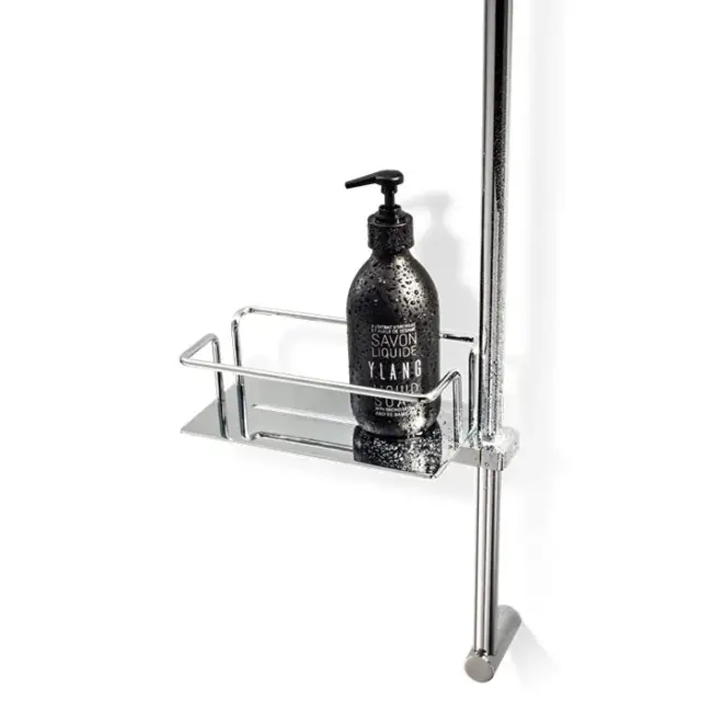 Decor Walther Universal DSK 20 Полочка 20x11x6 см, для душевой стойки, цвет хром 0848300