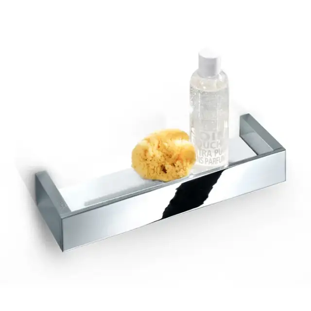 Decor Walther Brick DA60 Душевая полка 60x9 см, акриловое белое стекло, цвет хром 0593800