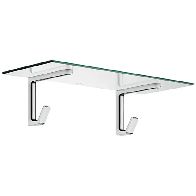 Axor Universal Полка стеклянная 60x25 см, подвесная, латунь, цвет: хром 42842000