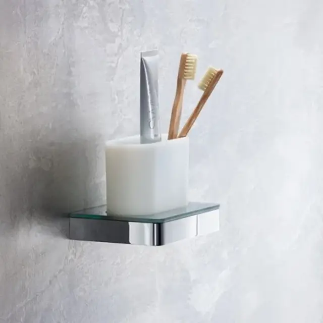 Axor Universal Стакан подвесной, опалое стекло, латунь, цвет: хром 42834000