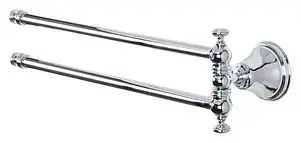 TW Harmony 013 Полотенцедержатель вращающийся двойной 49 см, цвет: хром TWHA013cr