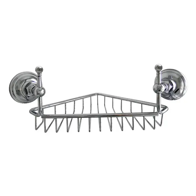 Nicolazzi Accessori Classica Полочка-решетка угловая, цвет хром 1495CR