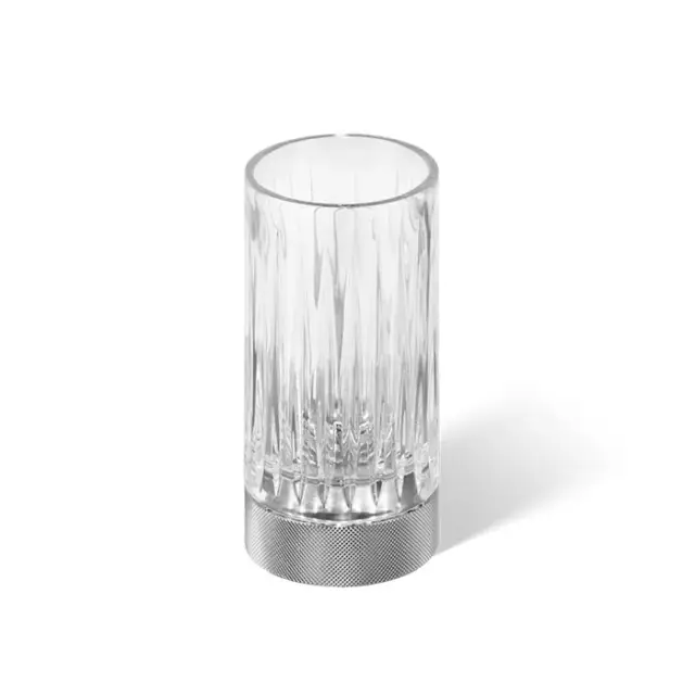 Decor Walther Club SMG Стакан настольный, стекло граненое, цвет: хром 0854900