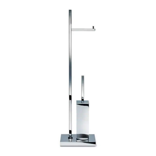 Decor Walther Corner DW 671 Напольная стойка с ершиком и бумагодержателем, цвет хром 0801900