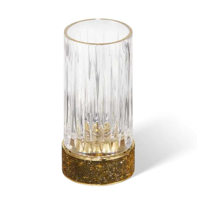 Decor Walther Rocks SMG Стакан настольный, граненое стекло, цвет: золото 0934220