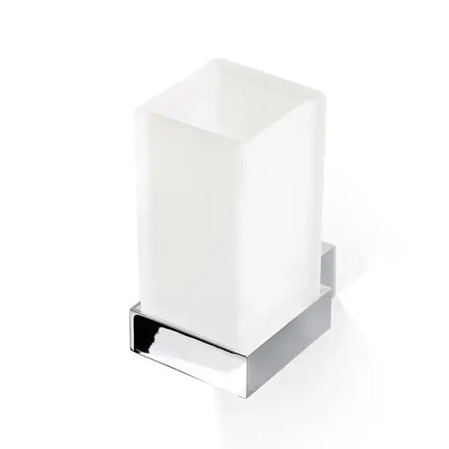 Decor Walther Corner WMG Стакан подвесной, стекло сатинированное, цвет: хром 0561700