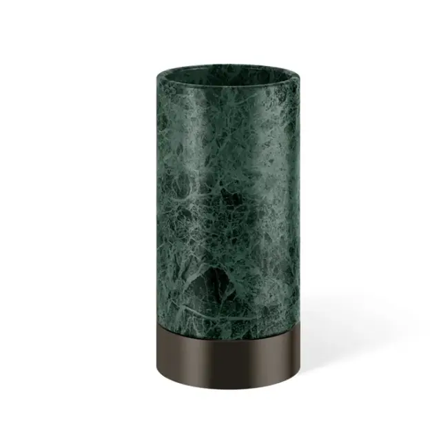 Decor Walther Century SMG Стакан настольный, мрамор, цвет: marmo verde темная бронза 0587117