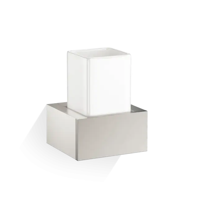 Decor Walther Brick WMG Стакан для зубных щеток подвесной, керамический, цвет: никель полированный 0591934
